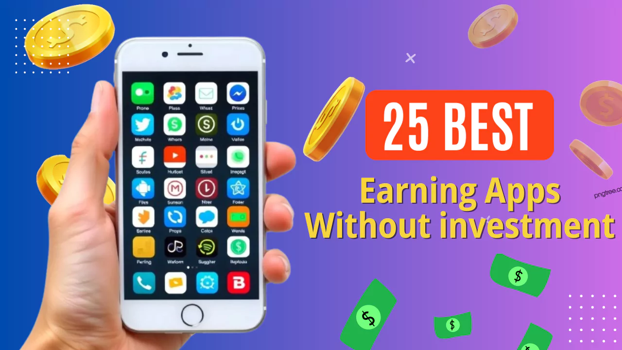 Top 25 Best Money Earning Apps Without Investment